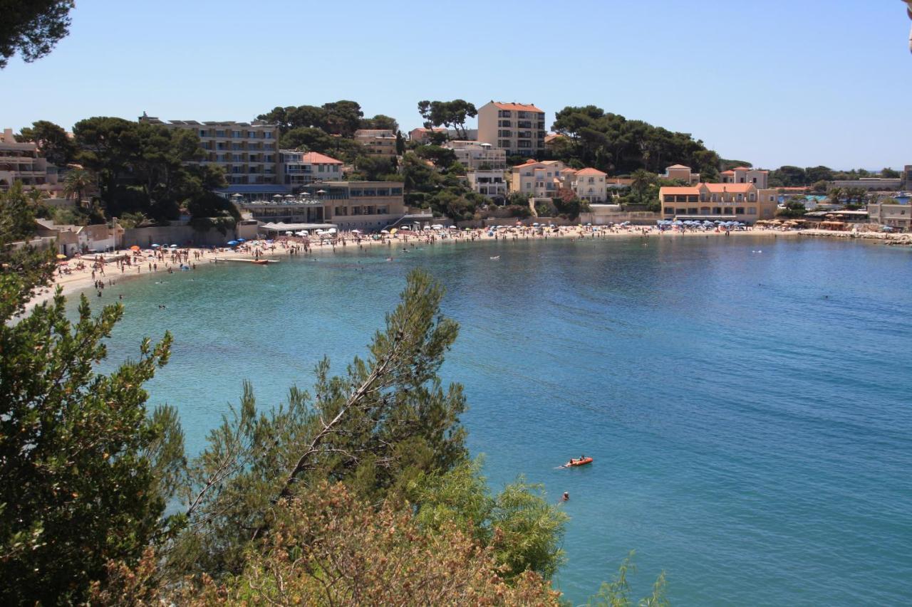 Studio Merbleuesoleil Classe 3 Etoiles 4 Pers Bord De Mer Bandol Bagian luar foto